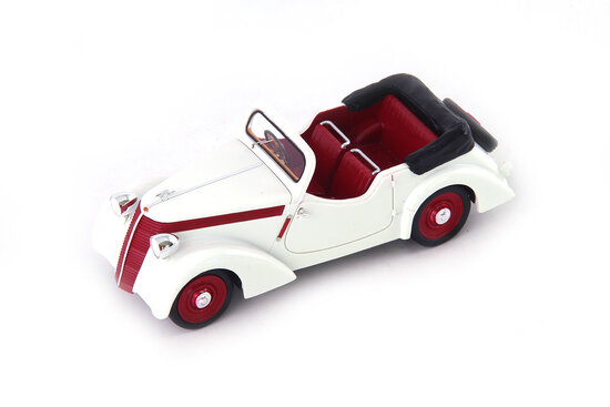 Jawa Minor 600 kabriolet biela/červená