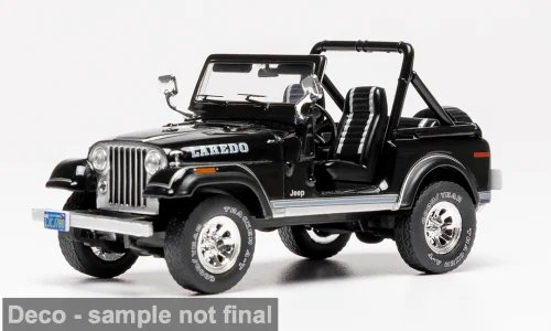 Jeep CJ-7 Laredo 1980 - schwarz