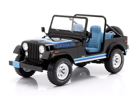 Jeep CJ-7 Renegade, čierna, 1980