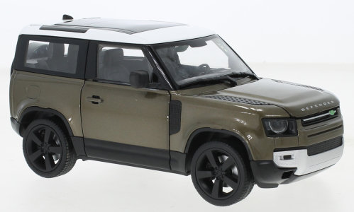 Land Rover Defender, metallic-braun/white, 2020