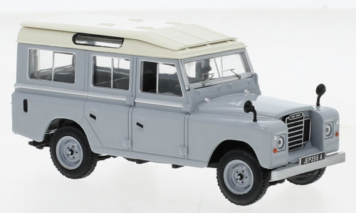 Land Rover série II 109 kombi, sivá, 1978