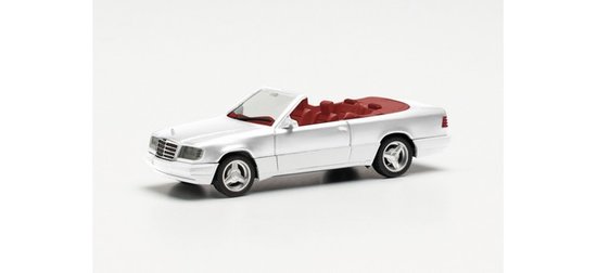 Mercedes-Benz 320 CE Cabrio with Brabus Monoblock IV rims, white