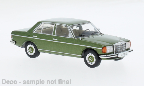 Mercedes 240D W123 green 1976