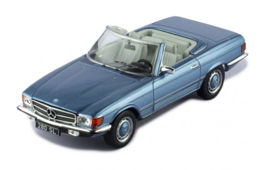 Mercedes 280 SL (R107), metallic-hellblau, 1979