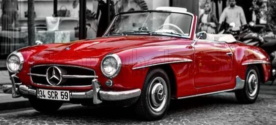 MERCEDES BENZ - SL-CLASS 190SL (W121) SPIDER 1955 - RED