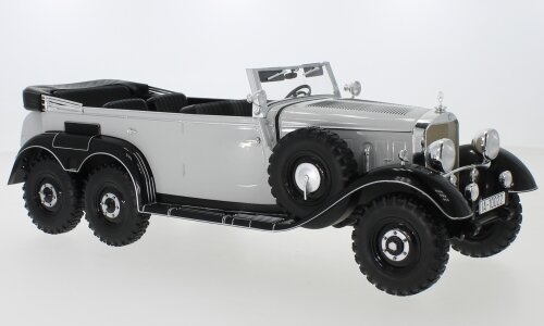 Mercedes G4 (W31), svetlo šedá/čierna, 1938