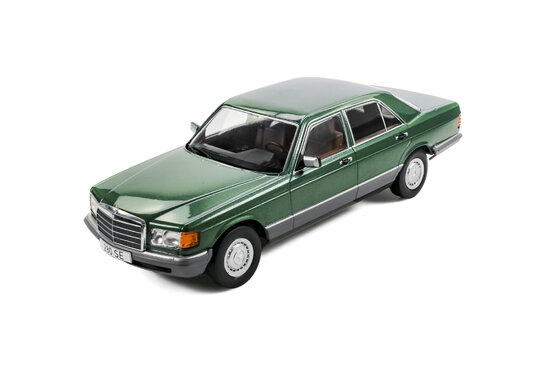 Mercedes třídy S (W126), tmavě zelený, 1979