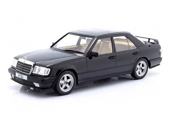 Mercedes W124 Tuning, metallic-black, 1986
