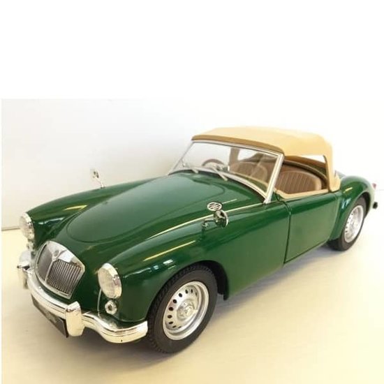 MG - MGA MKI TWIN CAM SPIDER SOFT-TOP CLOSED 1959 - GRÜN