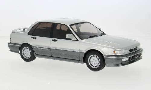 新品入荷 Mitsubishi Galant Modelsnavigator.com | 1987 silber, VR-4, ミニカー