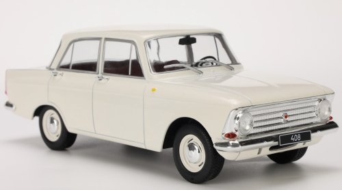 Moskwitsch 408, bílá, 1966