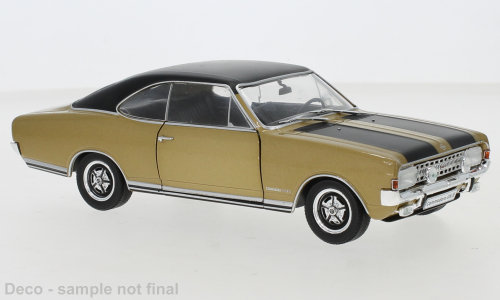 Opel Commodore A GS/E Coupe, gold/schwarz