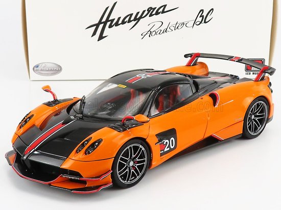 PAGANI - HUAYRA BC ROADSTER N 20 2017 - ORANGE BLACK