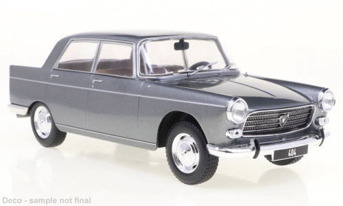 Peugeot 404, metallic-grey, 1960