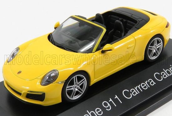 PORSCHE - 911 991-2 CARRERA CABRIOLET 2016 - ŽLUTÁ