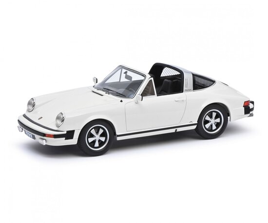 Porsche 911 Targa, biela