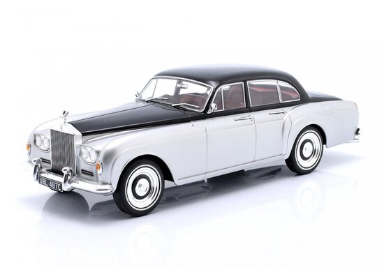 Rolls Royce silver Cloud III Flying track H.J.Mulliner, silver/black, 1965