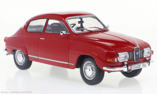 Saab 96 V4, red, 1970