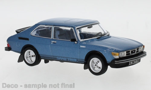 Saab 99 Turbo, metallic-blau, 1977