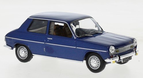Simca 1100 Special metalická modrá 1970