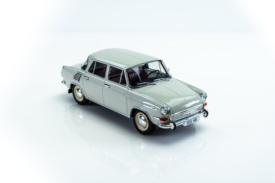 Škoda 1000 MB, grey-white, 1964