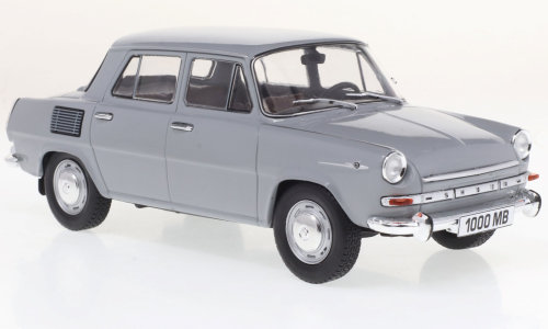 Skoda 1000 MB, grau/weiss, 1965