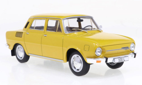 Skoda 100L, yellow, 1974