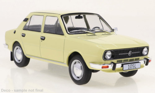 Škoda 105L, yellow, 1976