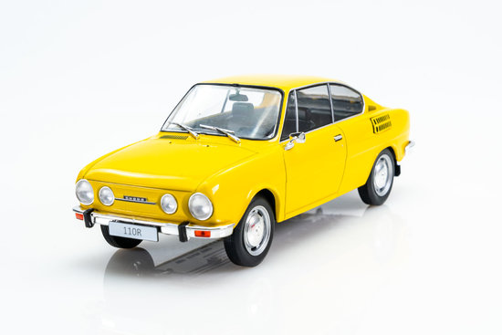 Škoda 110 R 1970 yellow color