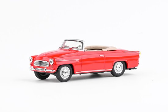 Škoda Felicia 1963 červená farba
