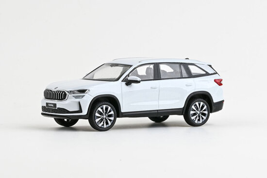 Škoda Kodiaq II (2023) Biela Moon Metalíza