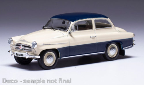 Škoda Octavia, béžová/modrá, 1959