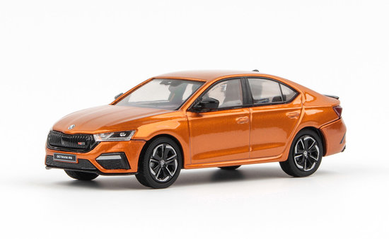  Škoda Octavia IV RS (2020) Orange Phoenix Metallic