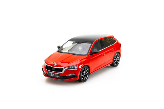 Skoda Scala, red, 2019