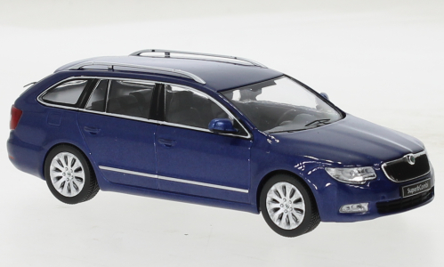 Skoda Superb II (3T) blue