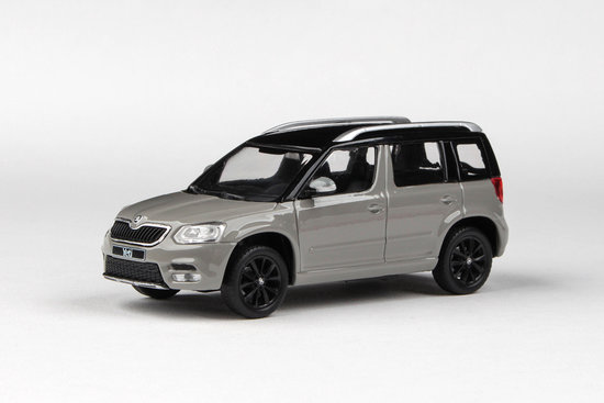 Škoda Yeti FL (2013)  Šedá Steel Uni
