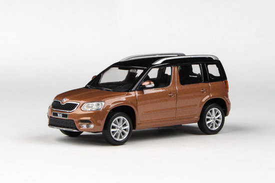 Škoda Yeti FL (2013) Oranžová Terracotta Metalíza 