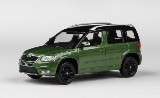 Škoda Yeti FL (2013) - Zelená Cosmic Metalíza