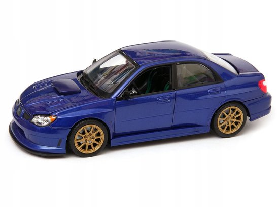 Subaru Impreza WRX STI, blue