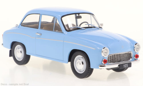 Syrena 105, light blue, 1975