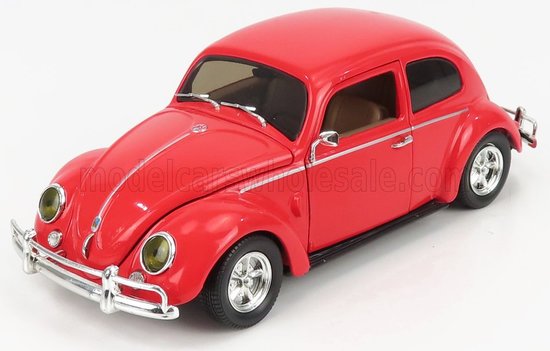 VOLKSWAGEN - BEETLE MAGGIOLINO DELUXE 1951 - ČERVENÁ
