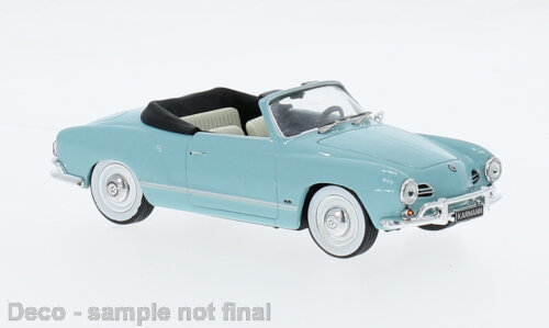 Volkswagen Karmann Ghia svetlo modrá 1955