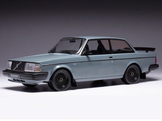 Volvo 240 Turbo customs, grey, 1986