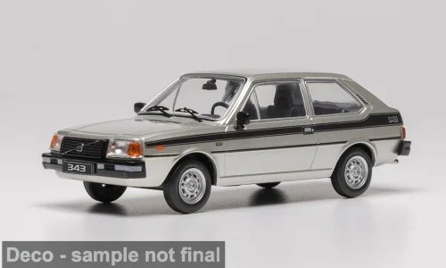 Volvo 343, silber/Dekor, 1976