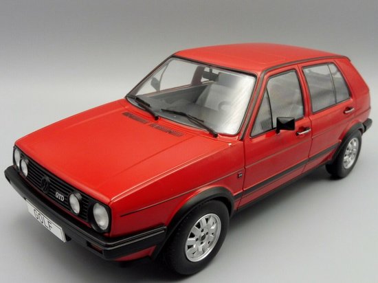 VW Golf II GTD, 5 door version, red, 1984