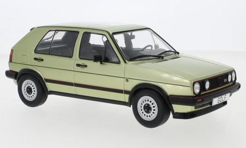 VW Golf II GTI, metalická zelená, 1984