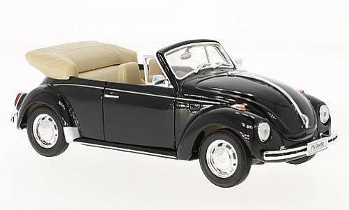 VW Käfer Cabriolet, černá