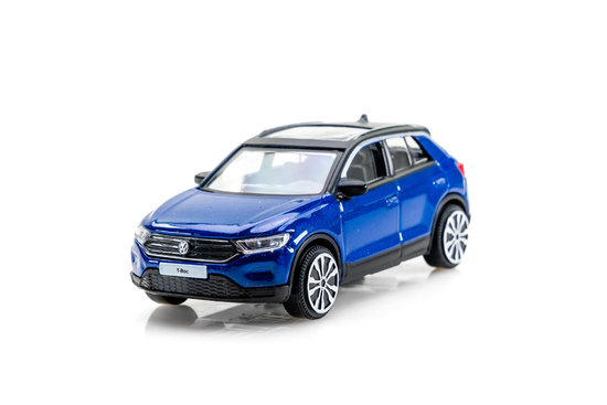 VW T-Roc, blau, 2021