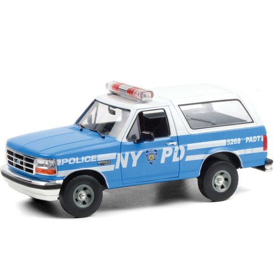 FORD USA - BRONCO HARD-TOP CLOSED NEW YORK CITYT POLICE NYPD 1992