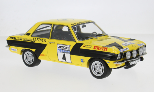 Opel Ascona A, RAC Rally, 1975, #4, W.Röhrl/C.Geistdörfer, 1:18
